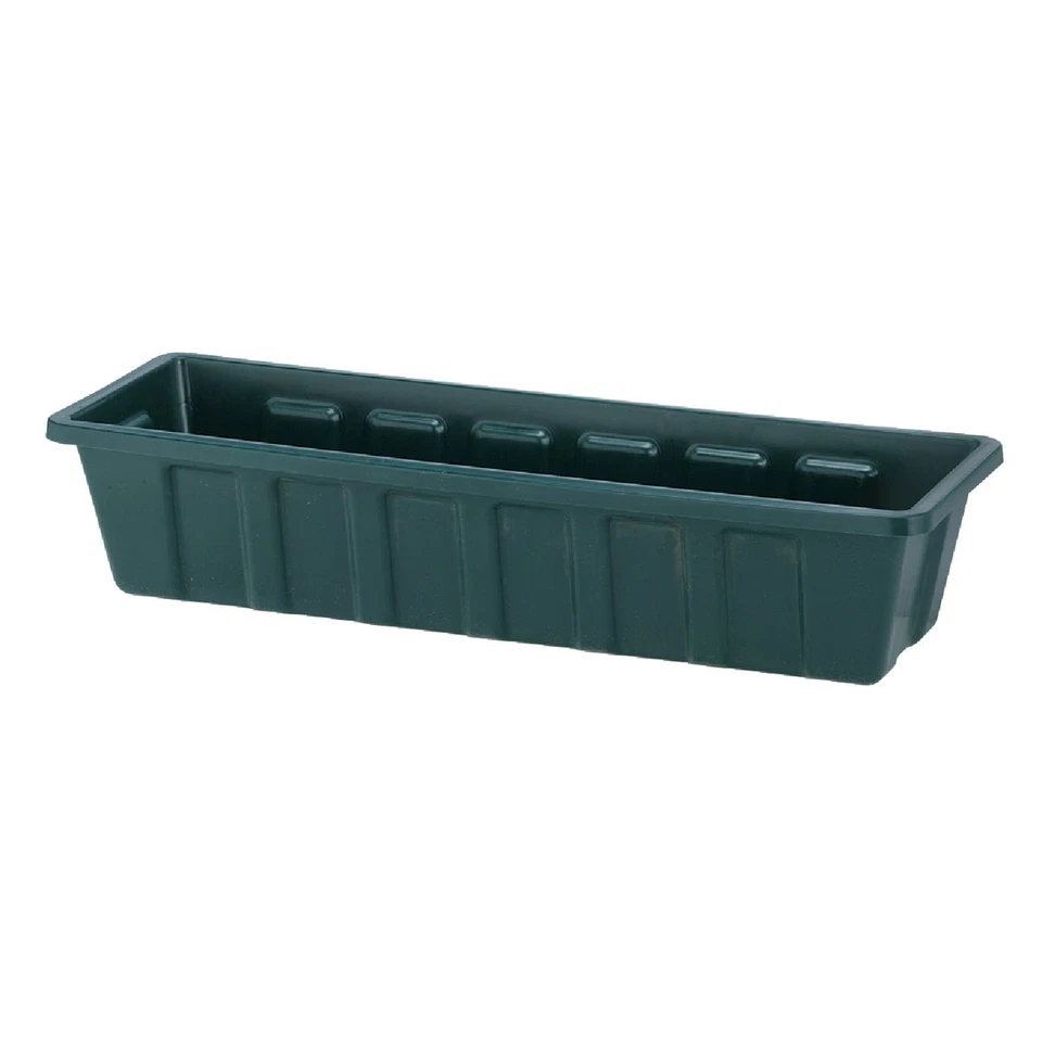 Novedad Poly-Pro 24 pulgadas Maceta caja flores verde cazador polipropileno 02241 Foto 1 de 1