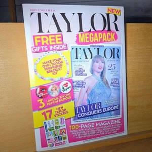 100% Unofficial Magazine Taylor Swift Mega Pack Stickers Bracelet NEW and SEALED - Picture 1 of 6