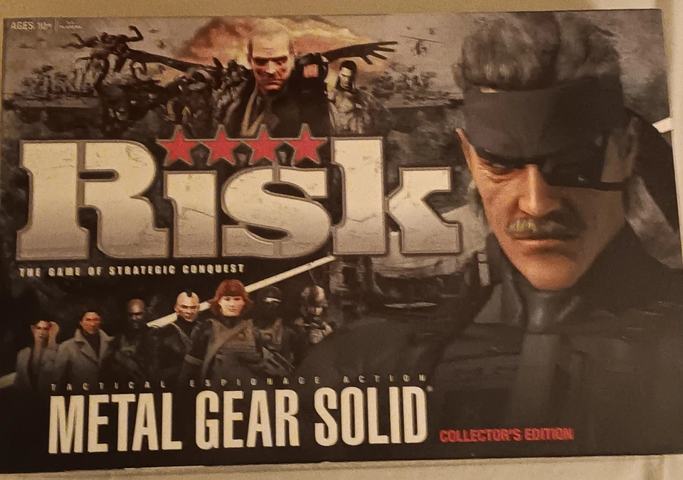 RISK METAL GEAR SOLID COLLECTOR'S EDITION Board GAME New not Sealed COMPLETE - Image 1 of 4