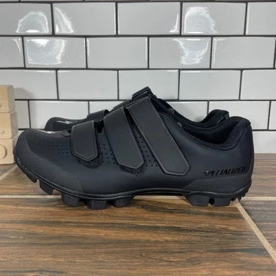Specialized Sport Mountain Bike Shoes Mens Size 8 Black MTB Cycling Sneaker - Image 1 of 4