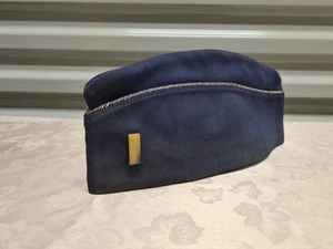 Vintage U.S. Air Force Garrison Cap Hat Blue USAF - Picture 1 of 5