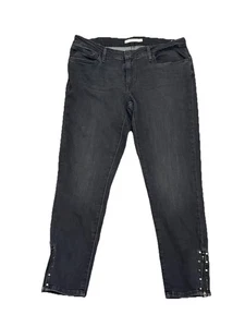 Levi Strauss & Co. 711 Skinny Jeans Damen Größe 31 Stretch Schwarz - Bild 1 von 7
