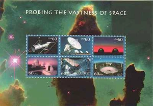 #3409 60c SONDING THE VASTITY OF SPACE SHEET DI 6 IN PERFETTE CONDIZIONI NH BCV$ 18,00 - Foto 1 di 1