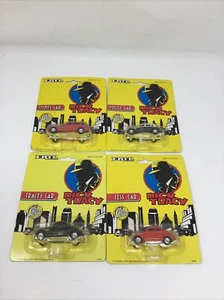 ERTL Dick Tracy Cars Lot of 4 Cars Police Itchy Tess Tracy New 1990 Disney - Picture 1 of 6