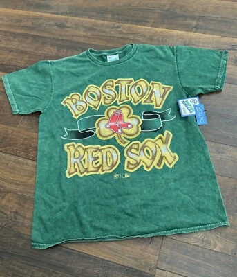 '47 brand RED SOX men's VINTAGE TUBULAR t-shirt, green, LARGE, New w/tags - Image 1 of 2
