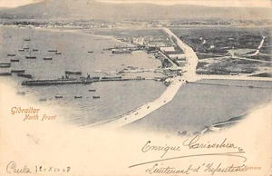 CPA GIBRALTAR NORTH FRONT - Foto 1 di 1