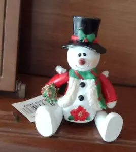 Bendable Snowman Ornament - Picture 1 of 2