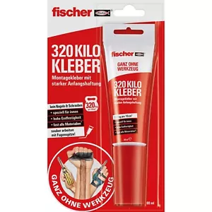FISCHER Kleber Montagekleber Alleskleber Hochleistungskleber Kraftkleber Spezial - Bild 1 von 7