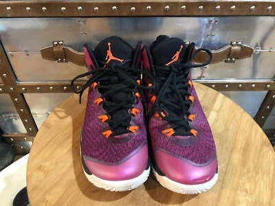 NIKE JORDAN SUPER FLY 3 684933 625 US 7 Rosa Naranja Negro Teal Foto 1 de 4