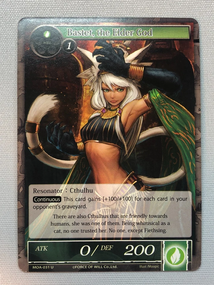 Force of Will The Millennia of Ages Bastet, the Elder God NM/M  - Image 1 of 1