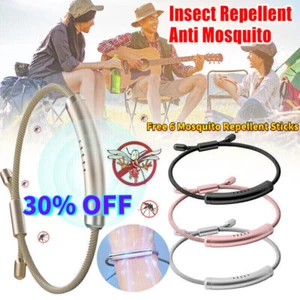 Anti Mosquito Insect Repellent Bracelet Natural Waterproof Spiral Wrist Bands AN - Picture 1 of 33