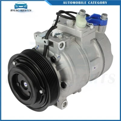 Compresor de aire acondicionado con embrague para Saab 9-5 2003-2009 L4 2,3 L 5046891 5048095 Foto 1 de 4