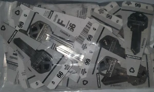 Lowes Hilman Blank Keys #66 Cassette F Qty 60 - Picture 1 of 2