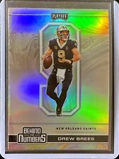 2020 Panini Playoff Football: Drew Brees - Behind The Numbers - Prizm #BTN-15