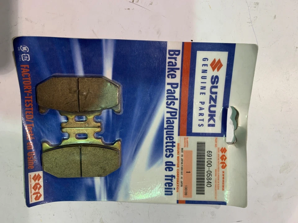NEW GENUINE SUZUKI GS500 2002 REAR BRAKE PAD SET 69100-05840-000 - image 1 of 1