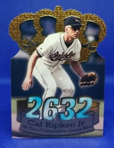 1998 Pacific Consecutive Games Die Cut #1 Cal Ripken Jr 2632 Games - Picture 1 of 3