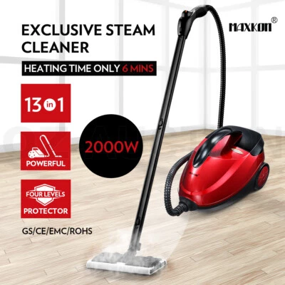 Maxkon 13in1 Steam Cleaner Mop Handstick High Pressure Floor Carpet Cleaning 2KW - image 1 of 4