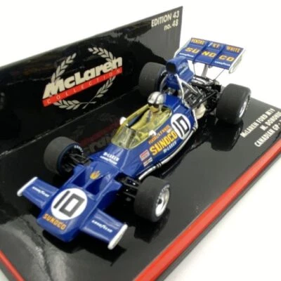 Modellino F1 Minichamps 1/43 McLaren Ford M19 Canadian GP 1971 #10 M. Donohue - Immagine 1 di 4