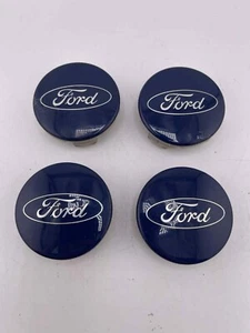 SET OF (4) FOUR FORD FUSION FOCUS FIESTA ESCAPE EDGE OEM CENTER CAP 6M21-1003-AA - Picture 1 of 6
