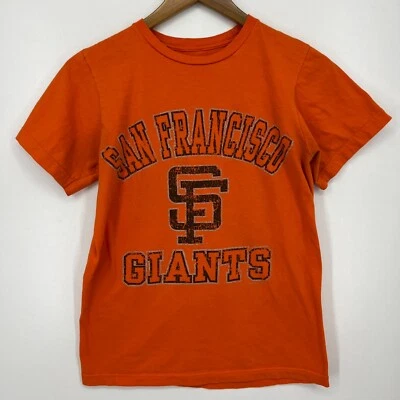 San Francisco Giants T-Shirt Women's Size S Orange MLB Baseball Short Sleeve - Image 1 of 4