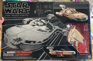 Star Wars Black Series Luke Skywalker’s X-34 Landspeeder 6” Figure A New Hope - Picture 1 of 8