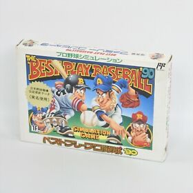 Famicom THE BEST PLAY BASEBALL 90 Unused Nintendo 1301 fc