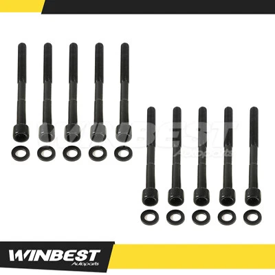 Head Bolts for 07-11 Toyota Matrix Pontiac Vibe Scion xB Lexus HS250h 2.4L DOHC - Image 1 of 4