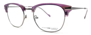 SCOTT HARRIS VINTAGE - V-49 C3 50/20/140 - LILA HALB NEU authentische BRILLE - Bild 1 von 2