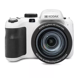 Kodak PIXPRO AZ425 Astro Zoom 20MP Digital Camera with 42x Optical Zoom White - Picture 1 of 6