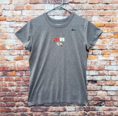 🔥 Camisa Coe College Kohawks Voleibol Nike Dri-Fit Gris Para Mujer Grande L Foto 1 de 3