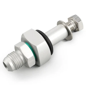 Tapón de montaje de línea de retorno de tanque de combustible universal 6AN no requiere soldadura aluminio - Imagen 1 de 12