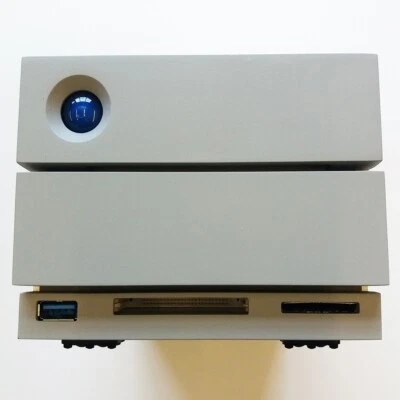 Used LaCie 2Big Dock Thunderbolt 3 28TB STGB28000400 Free Shipping - Image 1 of 4