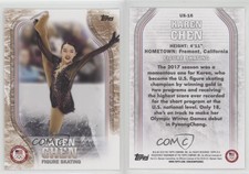 2018 Topps US Olympic & Paralympic Team and Hopefuls Bronze Karen Chen Rookie RC