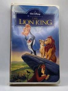 Vintage Disneys The Lion King 1995 Masterpiece Collection Black Diamond VHS Mint - Picture 1 of 4