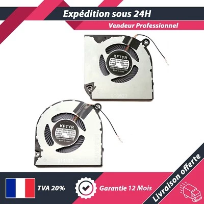 VENTILATEURS CPU & GPU FAN ACER NITRO 5 AN515-43 AN515-54 AN517-51