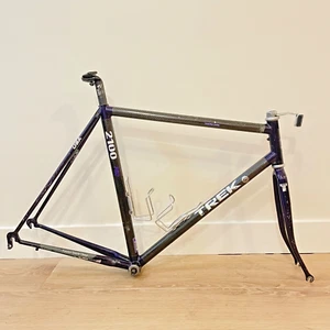 Juego de cuadro Trek 2100 Pro vintage 57 cm compuesto de fibra de carbono EE. UU. 126 años 90 Race - Imagen 1 de 17