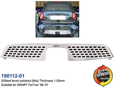 Diffuser for SMART ForTwo 450 s/steel T304 plasma cut rear grill 0.6-0.7L turbo  - Image 1 of 4