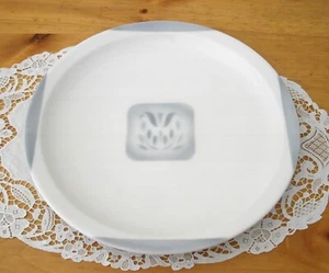Plato redondo vintage Syracuse China RESTAURANT CADET aerógrafo gris 11 1/4" ~ - Imagen 1 de 6