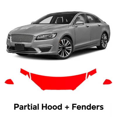 Película de protección de pintura PPF precortada de capó para Lincoln MKZ 2017-2020 Foto 1 de 4