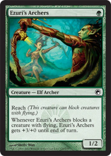 Ezuri's Archers ~ Near Mint Scars of Mirrodin MTG Magic UltimateMTG Green Card - Image 1 of 1