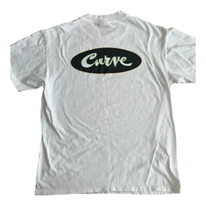 Vintage 1990s Curve Cologne Perfume Fragrance T Shirt Promo Sz L Single Stitch - Picture 1 of 6