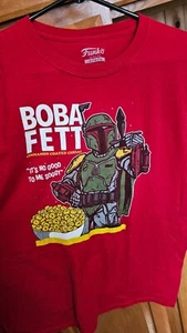 Funko Pop Star Wars Boba Fett Cereal T Shirt Men's Large - Picture 1 of 2