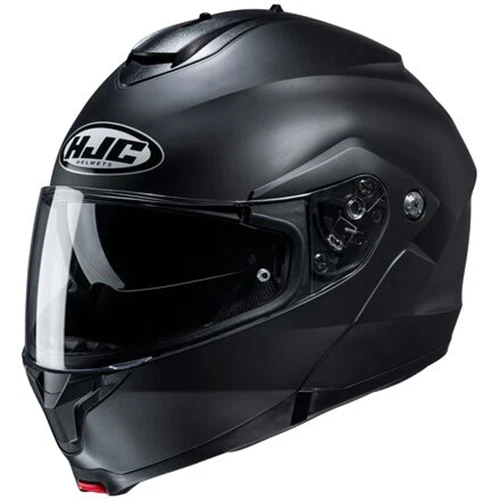HJC Adults C91 Motorcycle Helmet Semi-Flat Black Size XXL - Image 1 of 1