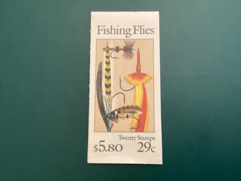 ICOLLECTZONE US BK189 45547 fishing lures stamps VF NH - Image 1 of 1