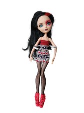 Ever After High Lizzie Hearts Doll Book Party Dress Playing Card Pattern