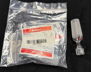 (2) Ace Glas Ace-Thred 1 mm verstellbarer Elektrodenadapter, 24/40 Gelenk, 5038-17 - Bild 1 von 3