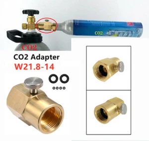 DE CO2 Adapter Zur Befüllung Von Sodastream Soda Club Wassersprudler W21.8-14Az - Bild 1 von 9