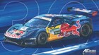 Ferrari 488 GT3 Evo Liam Lawson DTM 2021 AlphaTauri Red Bull Racing Bulls