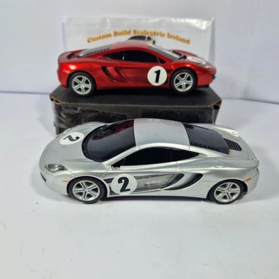 Scalextric McLaren MP4 - Paquete Doble 12C - #1 y #2 - Coches Ranura. Usado funcionando. DPR Foto 1 de 4
