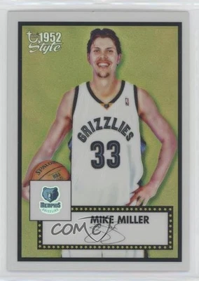 2005-06 Topps 1952 Style Chrome Refractor /299 Mike Miller #127 - Image 1 of 2